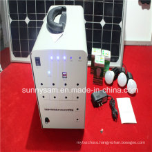 100W Solar Home Lighting System with 2 Bulbs